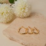 Fashion, accesorii si bijuterii - Femei - Bijuterii femei - Cercei femei - Cercei, Heliophilia, femei, auriu, metal, 410ELK1211 - Infinity.ro