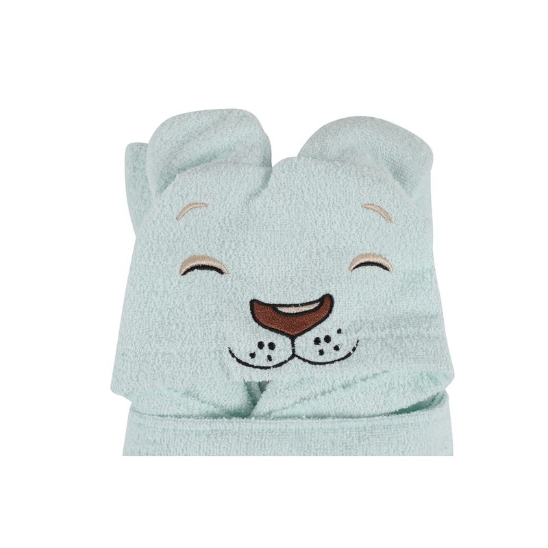 Jucarii, Copii si Bebe - Igiena si ingrijire - Baia bebelusului - Prosoape si halate de baie copii - Set baie bebelusi, L'essentiel Maison, menta, 100% bumbac - Infinity.ro