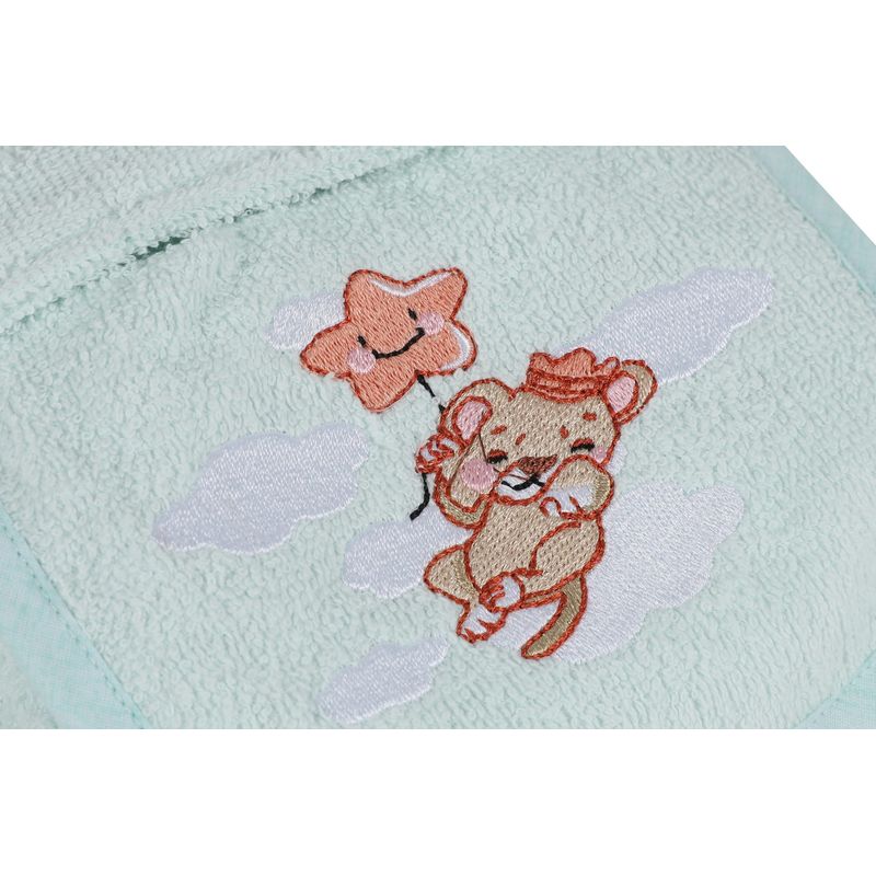 Jucarii, Copii si Bebe - Igiena si ingrijire - Baia bebelusului - Prosoape si halate de baie copii - Set baie bebelusi, L'essentiel Maison, menta, 100% bumbac - Infinity.ro