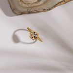 Fashion, accesorii si bijuterii - Femei - Bijuterii femei - Inele femei - Inel, Heliophilia, argint 925, auriu, antialergic, 736ELS1344 - Infinity.ro