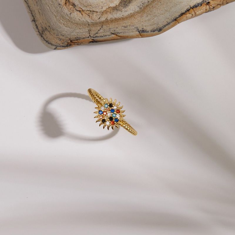 Fashion, accesorii si bijuterii - Femei - Bijuterii femei - Inele femei - Inel, Heliophilia, argint 925, auriu, antialergic, 736ELS1344 - Infinity.ro