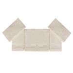 Casa si Gradina - Textile si covoare - Textile baie - Prosoape - Set prosoape de fata, L'essentiel Maison, crem, 30x50 cm, 100% bumbac, 6 bucati - Infinity.ro