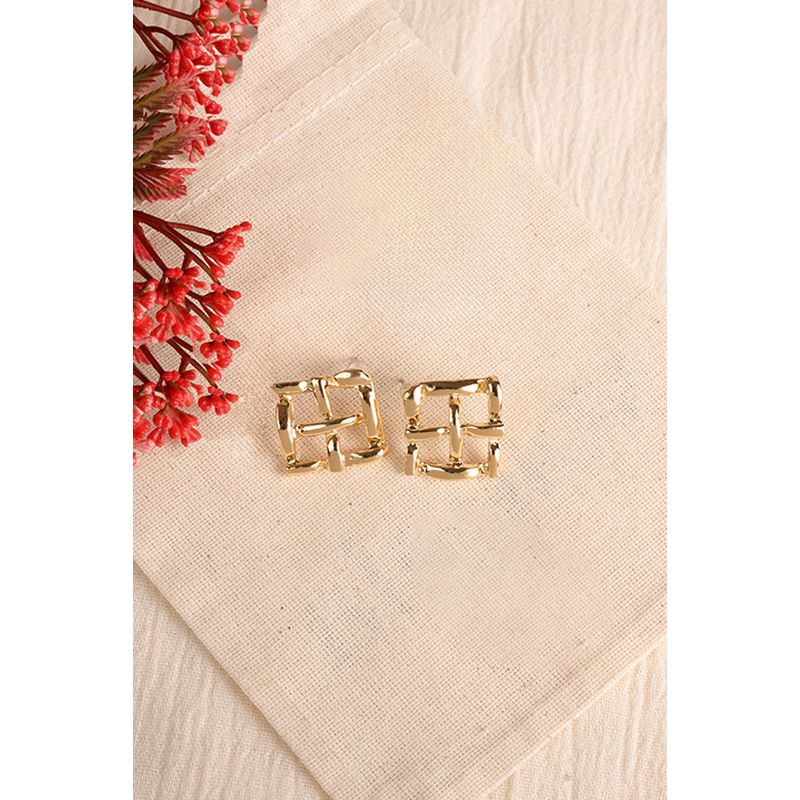 Fashion, accesorii si bijuterii - Femei - Bijuterii femei - Cercei femei - Cercei, Heliophilia, metal, auriu, marime unica, 757ELS1352 - Infinity.ro