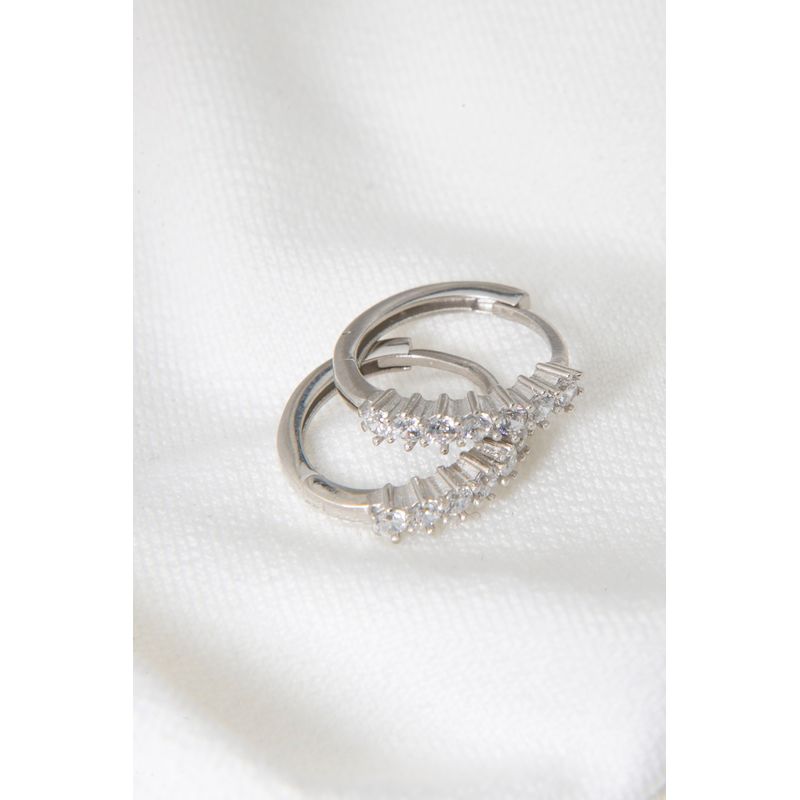 Fashion, accesorii si bijuterii - Femei - Bijuterii femei - Cercei femei - Cercei, Heliophilia, argint 925, argintiu, anti-alergic, 136ELS1334 - Infinity.ro