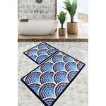 Casa si Gradina - Textile si covoare - Covoare - Covorase baie - Set covorase de baie, L'essentiel Maison, multicolor, 50x60 cm (2 bucati), 60x100 cm (1 bucata), 100% poliester, antiderapant, 359CHL5175 - Infinity.ro