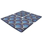 Casa si Gradina - Textile si covoare - Covoare - Covorase baie - Set covorase de baie, L'essentiel Maison, multicolor, 50x60 cm (2 bucati), 60x100 cm (1 bucata), 100% poliester, antiderapant, 359CHL5175 - Infinity.ro