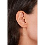 Fashion, accesorii si bijuterii - Femei - Bijuterii femei - Cercei femei - Cercei, Heliophilia, argint 925, auriu, marime universala, 757ELS1910 - Infinity.ro