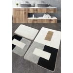 Casa si Gradina - Textile si covoare - Covoare - Covorase baie - Set covorase de baie, L'essentiel Maison, multicolor, 40x60 cm, 50x60 cm, 60x100 cm, 100% acrilic, antiderapant, 359CHL5361 - Infinity.ro