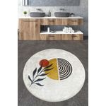 Casa si Gradina - Textile si covoare - Covoare - Covorase baie - Covoras de baie, L'essentiel Maison, multicolor, 120x120 cm, 100% poliester, antiderapant, 510CHL1198 - Infinity.ro