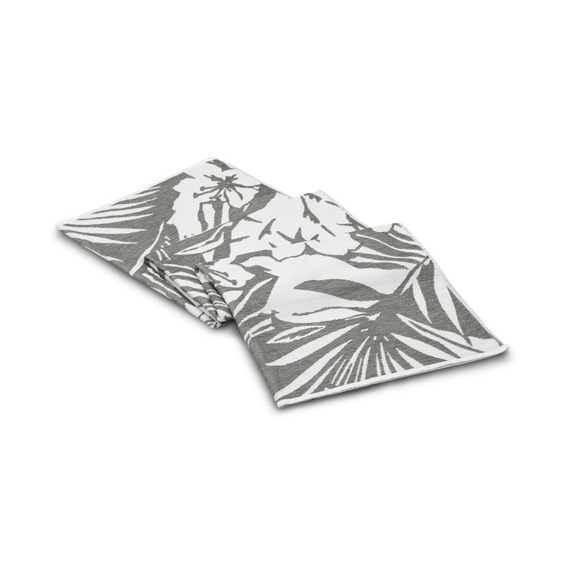 Casa si Gradina - Textile si covoare - Textile baie - Prosoape - Prosop de plaja fouta, L'essentiel Maison, gri alb, 100x180 cm, 100% bumbac, 581CAN1906 - Infinity.ro