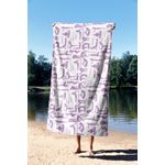 Casa si Gradina - Textile si covoare - Textile baie - Prosoape - Prosop de plaja, L'essentiel Maison, multicolor, 90x150 cm, microfibra, 450AST1204 - Infinity.ro