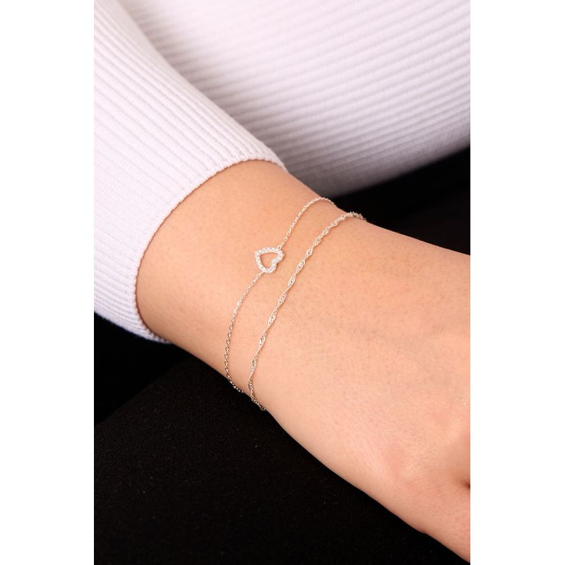 Fashion, accesorii si bijuterii - Femei - Bijuterii femei - Bratari femei - Bratara, Heliophilia, argint 925, argintiu, marime unica, 757ELS1590 - Infinity.ro