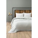 Casa si Gradina - Textile si covoare - Pături și cuverturi - Cuverturi - Cuvertura pat dublu, L'essentiel Maison, gri, 220x250 cm, 100% bumbac - Infinity.ro