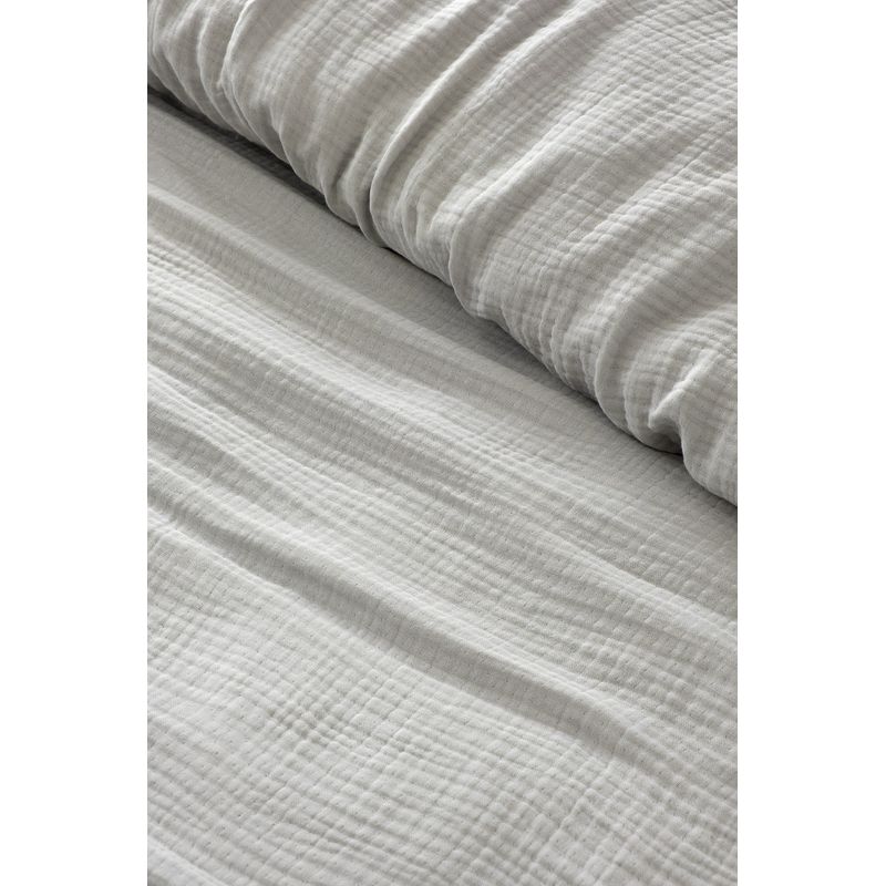 Casa si Gradina - Textile si covoare - Pături și cuverturi - Cuverturi - Cuvertura pat dublu, L'essentiel Maison, gri, 220x250 cm, 100% bumbac - Infinity.ro