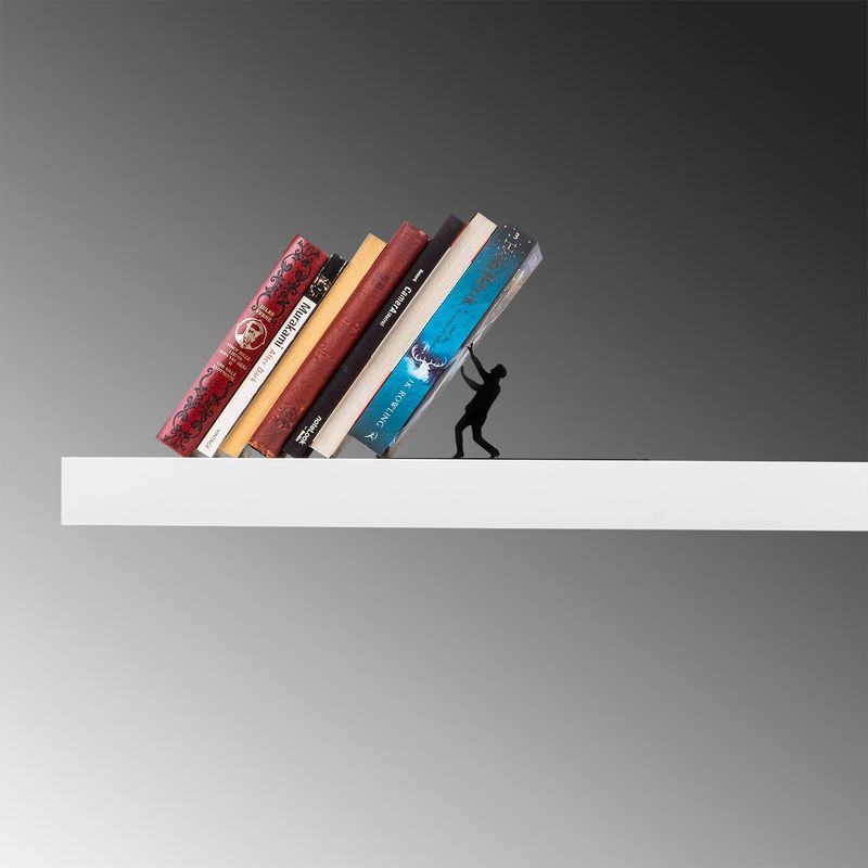 Carti si Birotica - Carti - Accesorii pentru cititori - Suport de carte, Aberto Design, metal, negru, 25.5x12.5x12 cm, 493RMC1140 - Infinity.ro