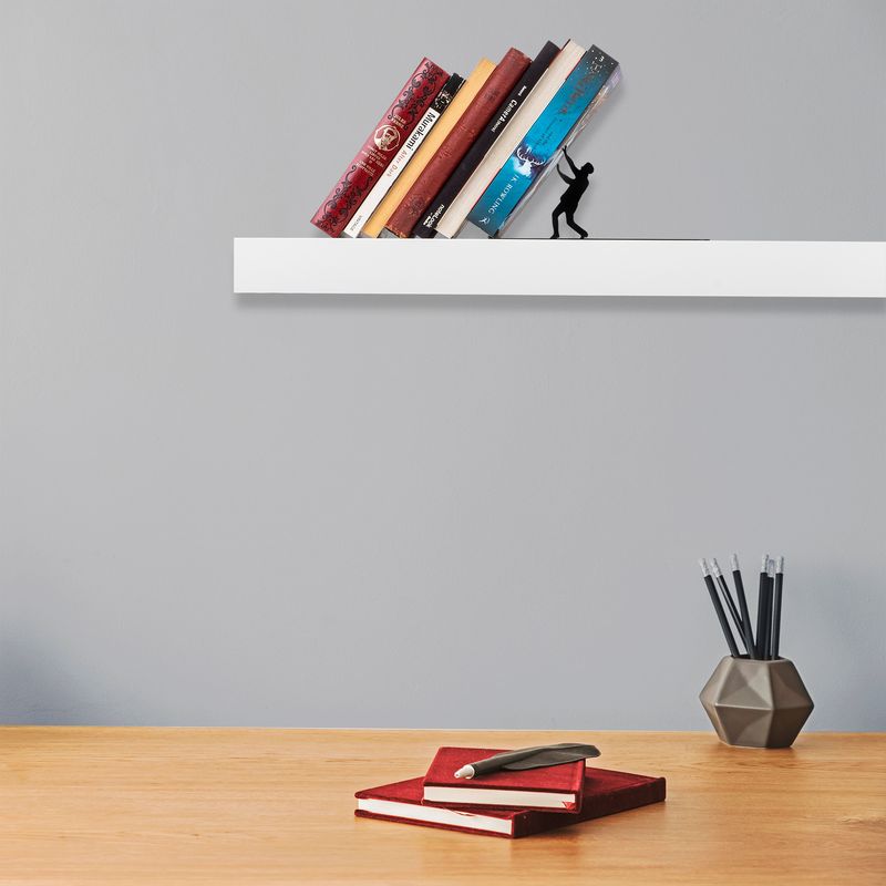 Carti si Birotica - Carti - Accesorii pentru cititori - Suport de carte, Aberto Design, metal, negru, 25.5x12.5x12 cm, 493RMC1140 - Infinity.ro