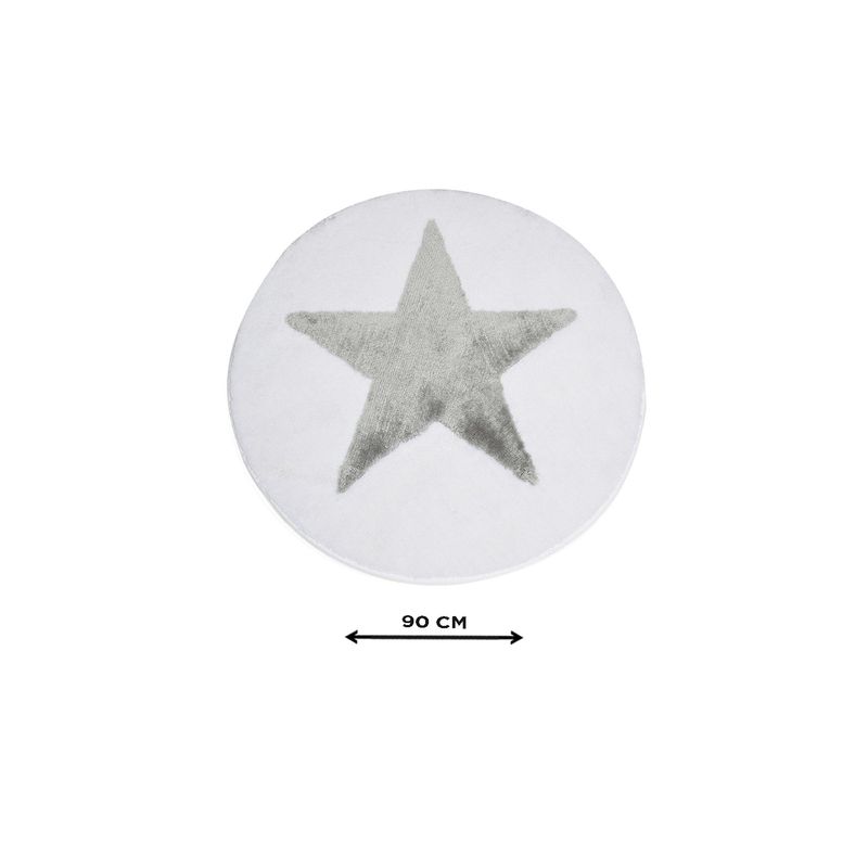 Casa si Gradina - Textile si covoare - Covoare - Covorase baie - Covoras de baie, L'essentiel Maison, multicolor, diametru 90 cm, 100% acrilic, antiderapant, 359CHL1692 - Infinity.ro