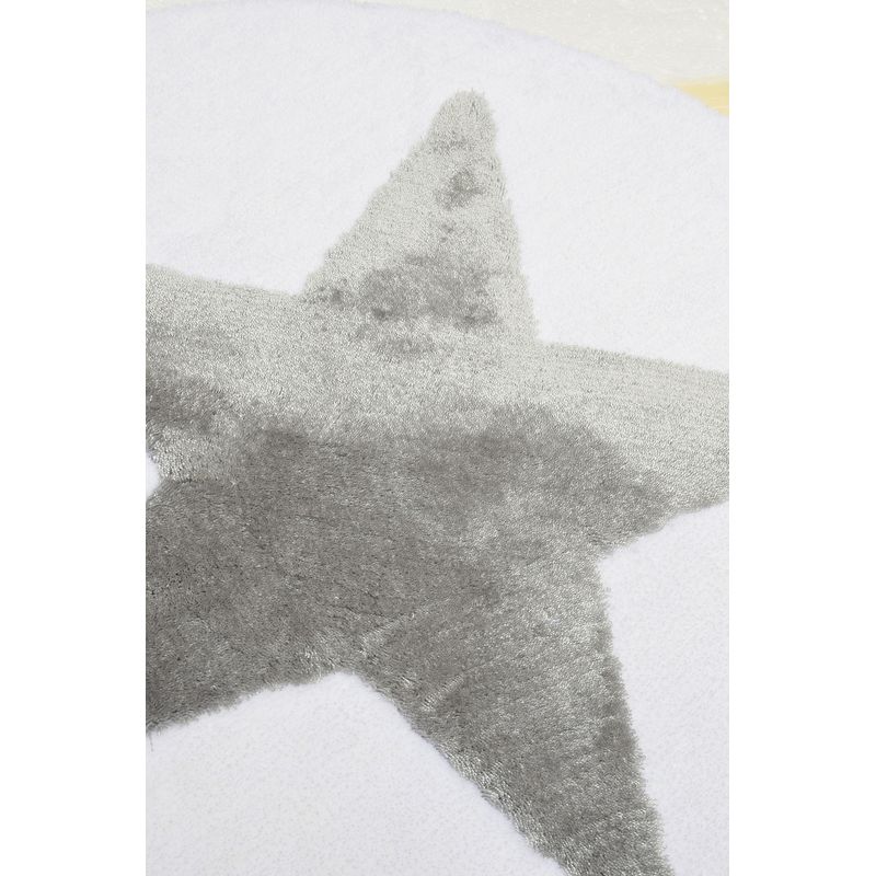 Casa si Gradina - Textile si covoare - Covoare - Covorase baie - Covoras de baie, L'essentiel Maison, multicolor, diametru 90 cm, 100% acrilic, antiderapant, 359CHL1692 - Infinity.ro