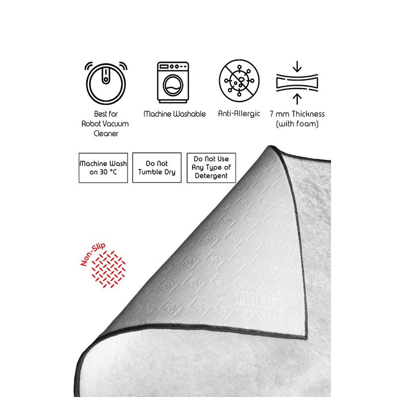 Casa si Gradina - Textile si covoare - Covoare - Covorase baie - Set covorase de baie, L'essentiel Maison, multicolor, 40x60 cm si 60x100 cm, 100% poliester, antiderapant, 323CTW1376 - Infinity.ro