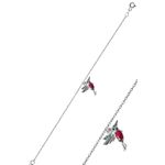 Fashion, accesorii si bijuterii - Femei - Bijuterii femei - Bratari femei - Bratara de glezna, Heliophilia, argint 925, argintiu, marime universala - Infinity.ro