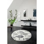 Casa si Gradina - Textile si covoare - Covoare - Covorase baie - Covoras de baie, L'essentiel Maison, multicolor, diametru 100 cm, 100% poliester, antiderapant, 359CHL1455 - Infinity.ro