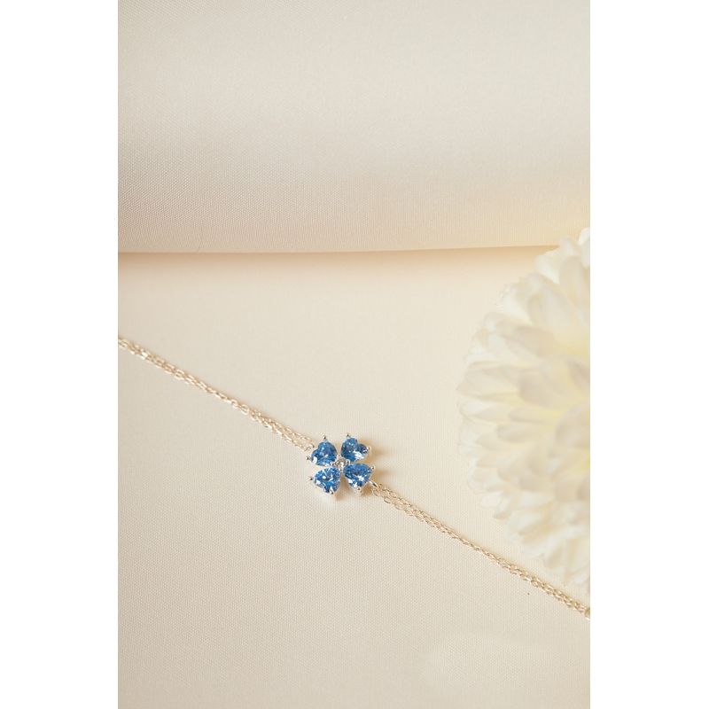 Fashion, accesorii si bijuterii - Femei - Bijuterii femei - Bratari femei - Bratara, Heliophilia, argint 925, albastru, marime universala - Infinity.ro