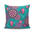 Casa si Gradina - Textile si covoare - Perne si pilote - Perne decorative - Perna decorativa, Aberto Design, multicolor, 43x43 cm, bumbac si poliester, lavabila, 422KSY0147 - Infinity.ro