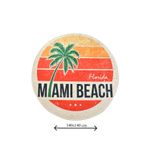 Casa si Gradina - Textile si covoare - Covoare - Covorase baie - Covoras de baie, L'essentiel Maison, multicolor, diametru 140 cm, 100% poliester, antiderapant, 359CHL4245 - Infinity.ro