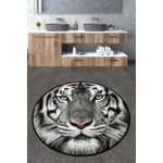 Casa si Gradina - Textile si covoare - Covoare - Covorase baie - Covoras de baie, L'essentiel Maison, multicolor, diametru 200 cm, 100% poliester, antiderapant, 359CHL4677 - Infinity.ro