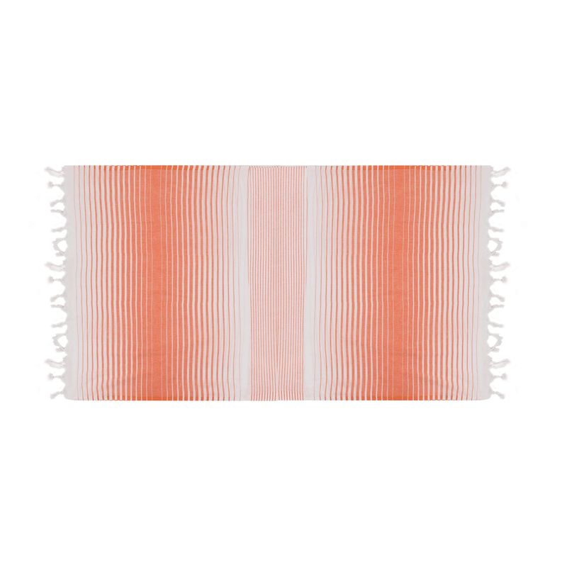 Casa si Gradina - Textile si covoare - Textile baie - Prosoape - Prosop de plaja fouta, L'essentiel Maison, portocaliu, 90x180 cm, 100% bumbac - Infinity.ro