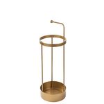 Casa si Gradina - Decoratiuni - Obiecte decorative - Suporturi umbrele - Suport pentru umbrele, Aberto Design, metal, auriu, 22x22x67 cm - Infinity.ro