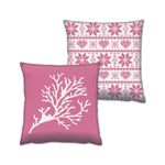 Casa si Gradina - Textile si covoare - Perne si pilote - Perne decorative - Set perne decorative, Aberto Design, multicolor, 43x43 cm, 50% bumbac, 50% poliester, 417GRV0134 - Infinity.ro