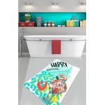 Casa si Gradina - Textile si covoare - Covoare - Covorase baie - Covoras de baie, L'essentiel Maison, multicolor, 80x100 cm, 100% poliester, antiderapant, 359CHL4397 - Infinity.ro