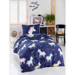 Casa si Gradina - Textile si covoare - Lenjerii de pat - Seturi de lenjerie - Set lenjerie de pat single, L'essentiel Maison, multicolor, 140x200 cm, 65% bumbac, 35% poliester - Infinity.ro