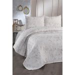 Casa si Gradina - Textile si covoare - Pături și cuverturi - Cuverturi - Set cuvertura pat dublu, L'essentiel Maison, cappucino, 230x240 cm, 100% bumbac, jacquard, 773NVA1211 - Infinity.ro