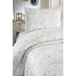 Casa si Gradina - Textile si covoare - Pături și cuverturi - Cuverturi - Set cuvertura pat dublu, L'essentiel Maison, cappucino, 230x240 cm, 100% bumbac, jacquard, 773NVA1211 - Infinity.ro