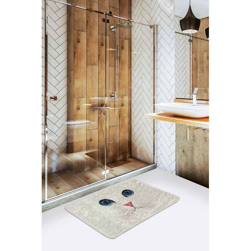 Casa si Gradina - Textile si covoare - Covoare - Covorase baie - Covoras de baie, L'essentiel Maison, multicolor, 40x60 cm, 100% poliester, antiderapant, 359CHL4165 - Infinity.ro