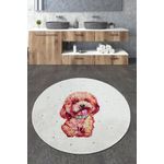 Casa si Gradina - Textile si covoare - Covoare - Covorase baie - Covoras de baie, L'essentiel Maison, multicolor, 140 cm, 100% poliester, antiderapant, 359CHL4787 - Infinity.ro