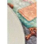 Casa si Gradina - Textile si covoare - Covoare - Covorase baie - Set covorase de baie, L'essentiel Maison, multicolor, 50x60 cm si 60x100 cm, 100% poliester, antiderapant, 359CHL2380 - Infinity.ro