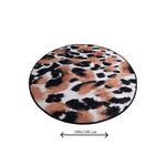 Casa si Gradina - Textile si covoare - Covoare - Covorase baie - Covoras de baie, L'essentiel Maison, multicolor, diametru 100 cm, 100% poliester, antiderapant, 359CHL1441 - Infinity.ro