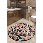 Casa si Gradina - Textile si covoare - Covoare - Covorase baie - Covoras de baie, L'essentiel Maison, multicolor, diametru 100 cm, 100% poliester, antiderapant, 359CHL1441 - Infinity.ro