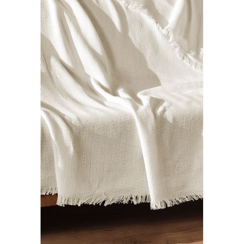 Casa si Gradina - Textile si covoare - Huse pentru mobilier - Husa pentru canapea, L'essentiel Maison, ecru, 180x210 cm, 100% bumbac reciclat, 280 gr/m² - Infinity.ro