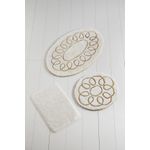 Casa si Gradina - Textile si covoare - Covoare - Covorase baie - Set covorase de baie, L'essentiel Maison, multicolor, 40x60 cm, 50x60 cm, 60x100 cm, 100% acrilic, antiderapant, 351ALS2007 - Infinity.ro