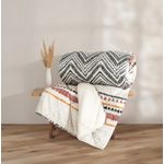 Casa si Gradina - Textile si covoare - Pături și cuverturi - Cuverturi - Cuvertura dubla, L'essentiel Maison, felix beige, 195x215 cm, 100% poliester, umplutura microgel - Infinity.ro