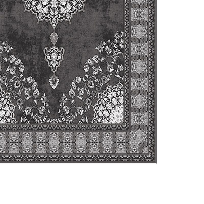 Casa si Gradina - Textile si covoare - Covoare - Covorase baie - Set covorase de baie, L'essentiel Maison, gri, 50x60 cm si 60x100 cm, 100% poliester, antiderapant, 299ANR1693 - Infinity.ro