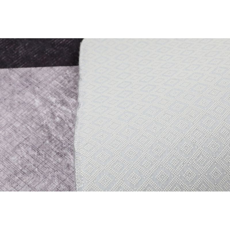 Casa si Gradina - Textile si covoare - Covoare - Covorase baie - Set covorase de baie, L'essentiel Maison, gri, 60x100 cm si 50x60 cm, 100% poliester, antiderapant - Infinity.ro