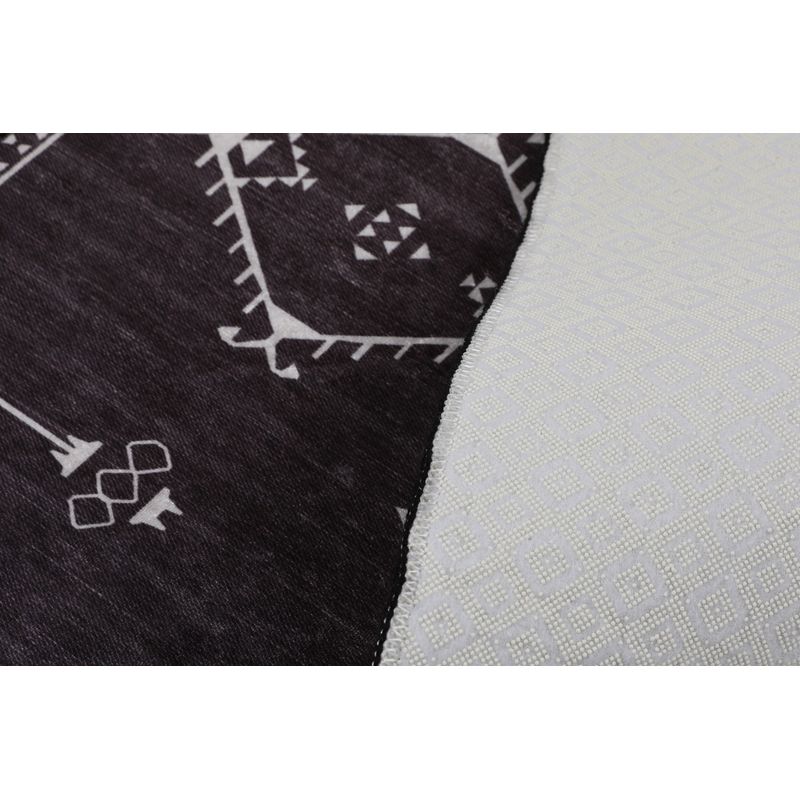 Casa si Gradina - Textile si covoare - Covoare - Covorase baie - Set covorase de baie, L'essentiel Maison, gri inchis, 60x100 cm si 50x60 cm, 100% poliester, antiderapant - Infinity.ro