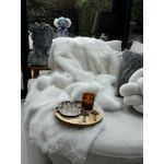 Casa si Gradina - Textile si covoare - Huse pentru mobilier - Husa pentru canapea, Aberto Design, alb, 200x150 cm, 100% poliester, antiderapanta - Infinity.ro