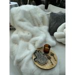 Casa si Gradina - Textile si covoare - Huse pentru mobilier - Husa pentru canapea, Aberto Design, alb, 200x150 cm, 100% poliester, antiderapanta - Infinity.ro