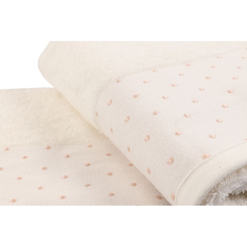 Casa si Gradina - Textile si covoare - Textile baie - Prosoape - Set prosoape de maini, L'essentiel Maison, ecru crem, 50x90 cm, 100% bumbac - Infinity.ro